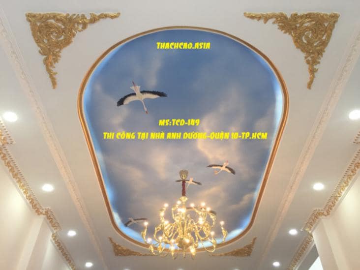 Thạch cao | ĐIỂM VƯỢT TRỘI CỦA TRẦN THẠCH CAO TRONG XÂY DỰNG